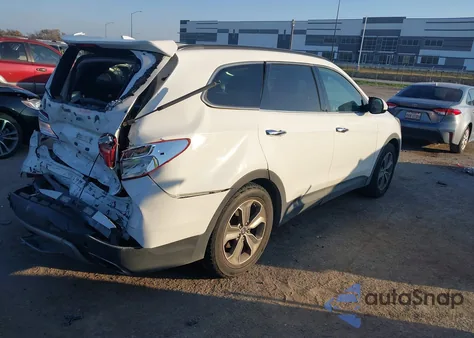 2013 Hyundai Santa Fe Gls from USA, damaged, VIN KM8SM4HF7DU003114